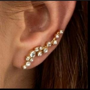 🤍 BaubleBar Farah Ear Crawlers Earrings NWT